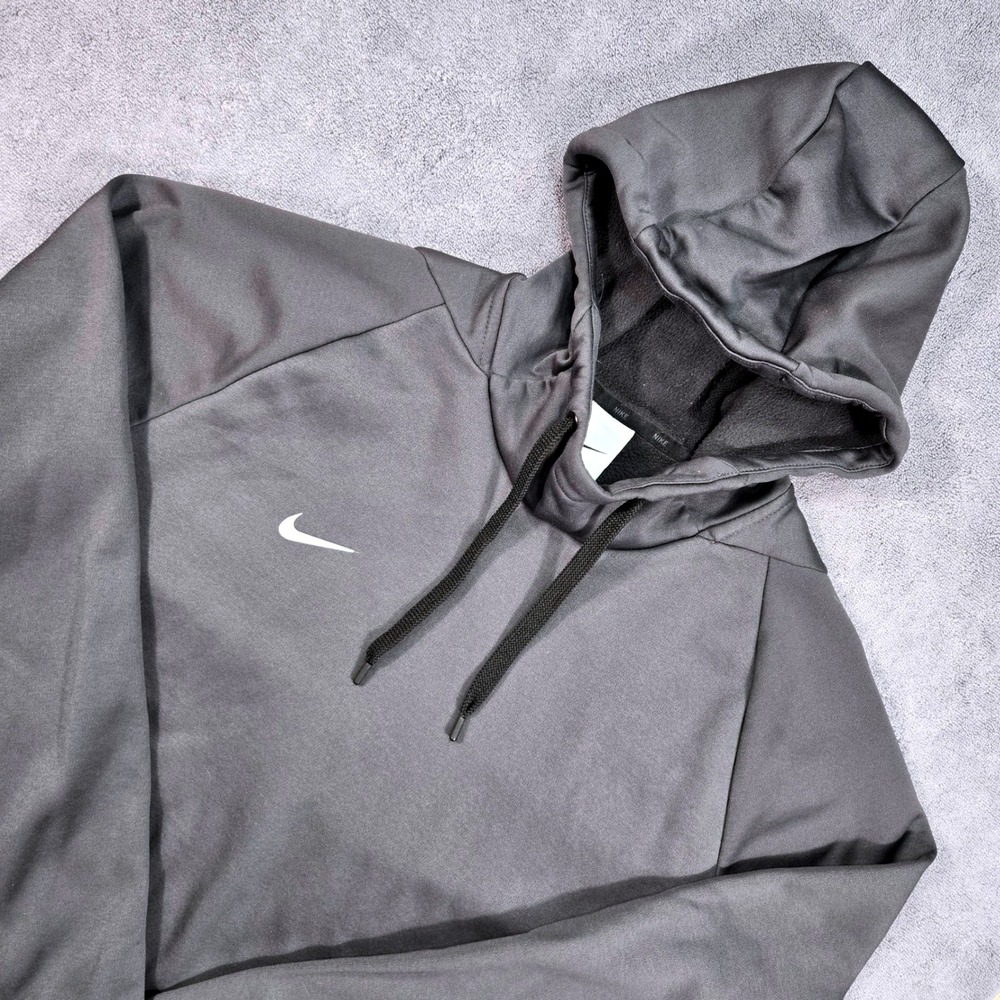 Nike Hoodie Mens XXL Gray Excellent Dri-FIT Pullover Training CN9473-060